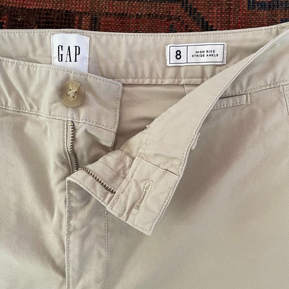 GAP High Rise Stride Ankle Pants